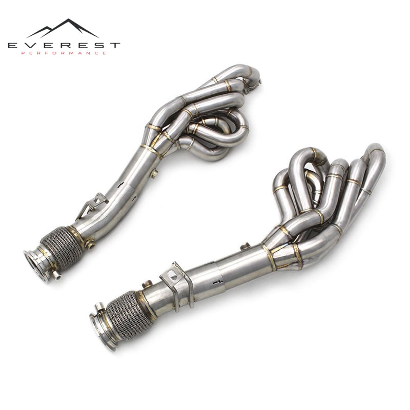 Race 5 Into 1 Exhaust Turbo Manifold Header Collector for Lamborghini Gallardo LP550/LP560/LP570/LP580/LP610 V10 5.2L 2010-2014