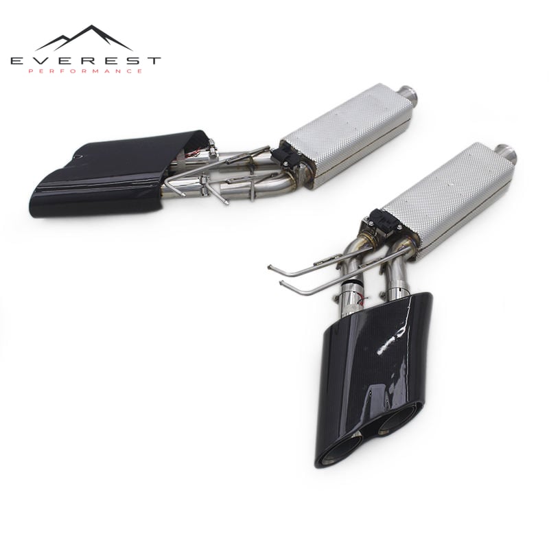 Catback Exhaust for Mercedes-Benz G500/G550/G63 W463A/W464 Stainless Steel Exhaust Electronic Rebound Remote Control System