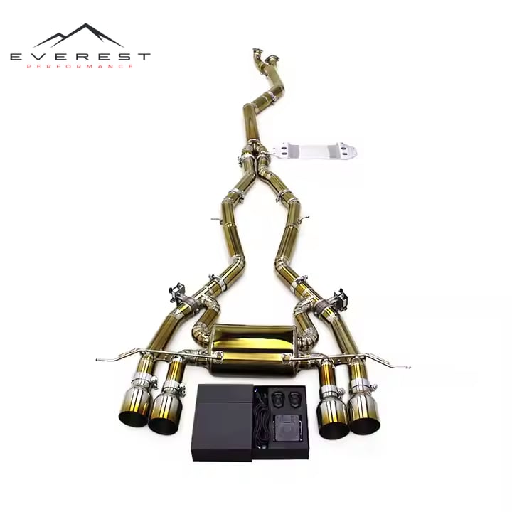 Valvetronic Exhaust for BMW M3/M4 G80/G82/G8X 3.0T (2021-2023) Car Titanium Catback Muffler System
