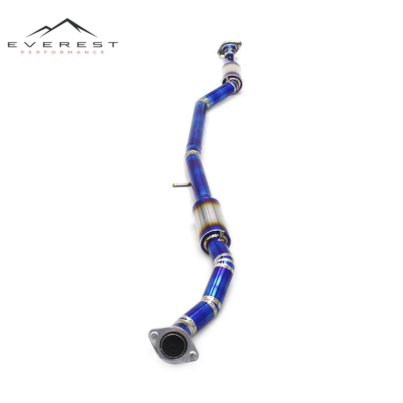 Single Middle Pipe for Mazda MX-5 NC 2.0 2009-2014 Titanium Mid Pipe Dual Muffler Car Performance Part Exhaust Pipe