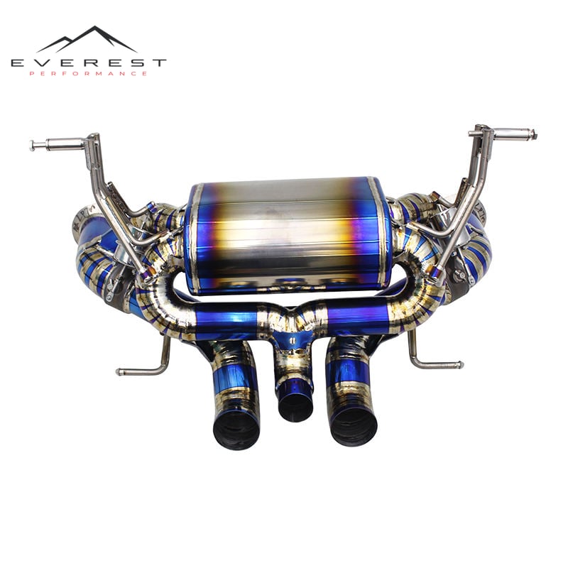 Catback Exhaust for Lamborghini Aventador LP740/LP740S 6.5L 2017-2018 Titanium Exhaust Pipe Vacuum Valve Muffler