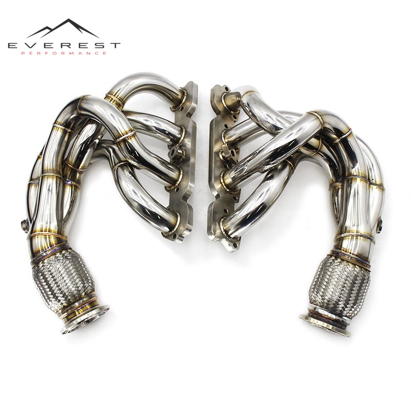 High Performance Stainless Steel Exhaust Pipes Turbo Exhaust Manifold for Ferrari 458 4.5 2013-2016 Exhaust System