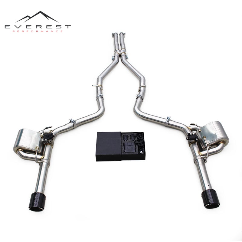 Stainless Steel Catback for Dodge Charger V6 3.6L 2012-2019 Valved Muffler Catback Exhaust System