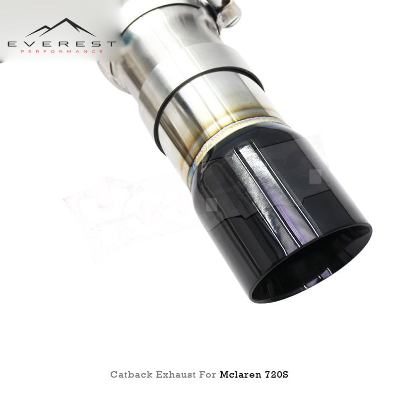 Racing SS304L Exhaust Pipe System for Mclaren 720S Spider Coupe 4.0T 2017-2019 High Quality Catback Exhaust Direct Fit Muffler