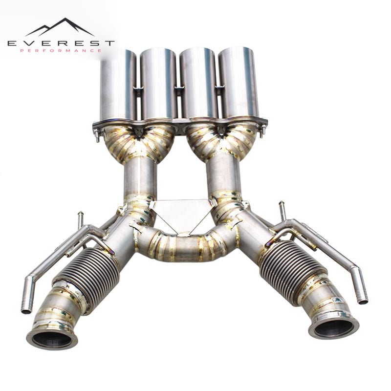 High Performance Titanium Catback for Mclaren 765LT Coupe/Spider 4.0T 2020+ Superfast Non Valve F1 Race Sound Catback