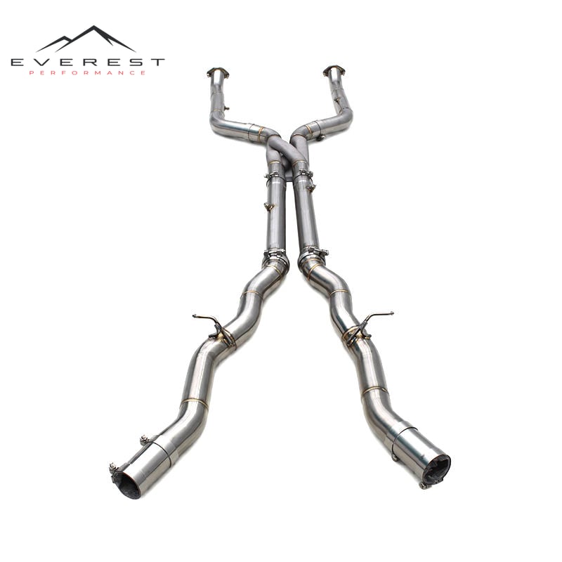 Mid/Middle Pipe with Z Pipe for BMW M5/M6 G90/G99 LCI 4.4TT 2024-2025 Racing Stainless Steel Exhaust Pipe OPF/GPF