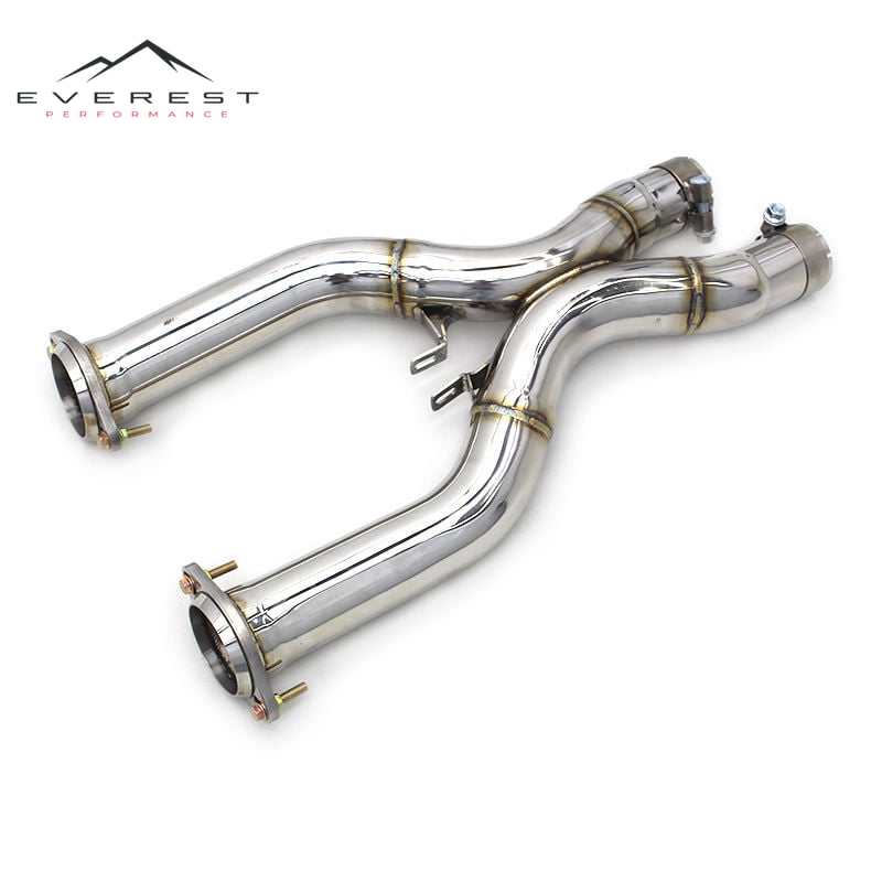 Race High Performance Exhaust Pipe for Ferrari 599 GTB 6.0L 2006-2016 Free Flow X Pipe Downpipe Straight-through Exhaust