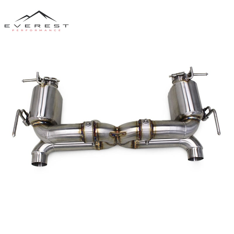 Car Exhaust System for Ferrari 488 3.9T V8 2015-2019 Stainless Steel Catback Muffler Pipe Valve