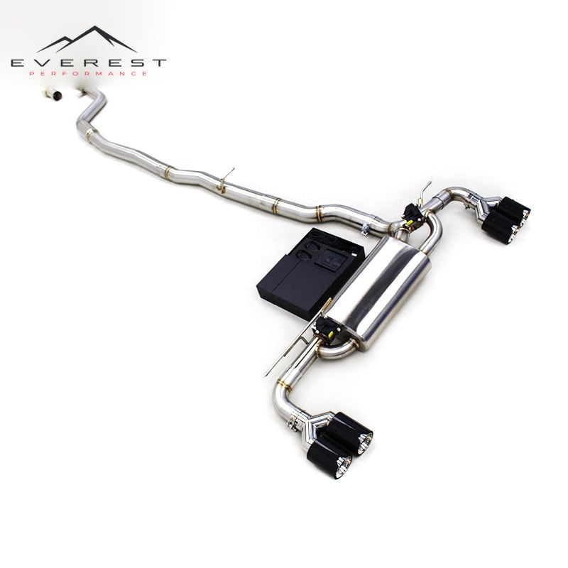 SS304 Exhaust Pipe System for BMW 530/530i G30/B48 2.0T 2017-2023 Single Mid-pipe Valvetronic Catback Exhaust