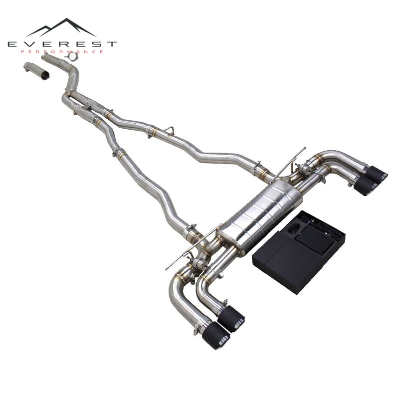 Escape Back Catback Muffler for BMW 540i 530 530i 3.0T/2.0T 2017-2023 Stainless Steel Auto Exhaust Pipes