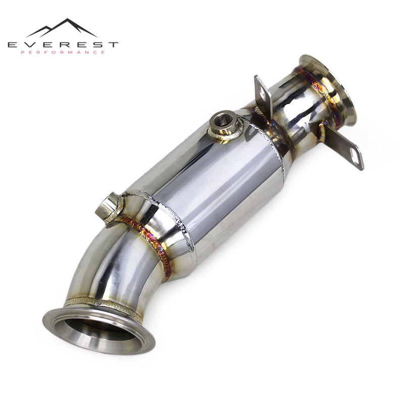 Free Flow Downpipe Exhaust Pipes for BMW M2 F87 N55 3.0T 2014-2018 Stainless Steel Front Tube Tuning Exhaust System