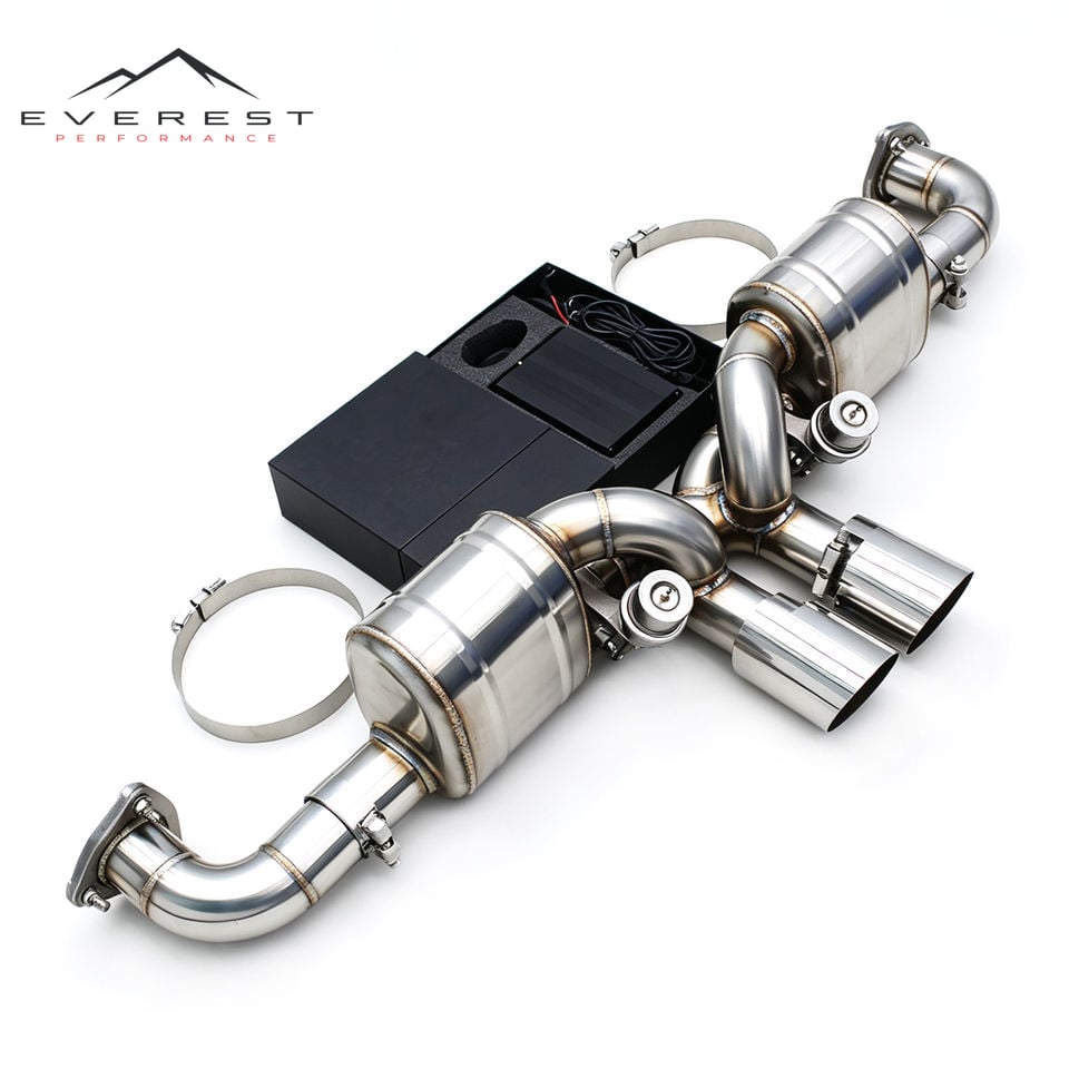 Direct Fitment Rear Muffler Section for Porsche 911 991/991.1 3.4/3.8 Carrera S 2011+ Upgrade to GT3 Diffuser Exhaust Pipe