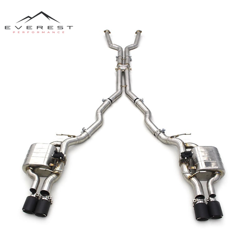 304 Stainless Steel Exhaust Pipe for BMW M5 E60 M6 E63 5.0L 2006-2010 Escape Catback Exhaust Car Muffler System