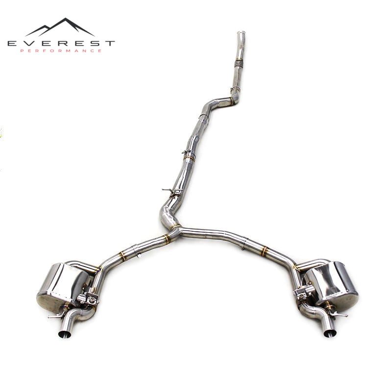 SS304 Exhaust Pipe System for Mercedes-Benz E53 AMG W213 3.0T 2019-2023 Valve Catback Exhaust