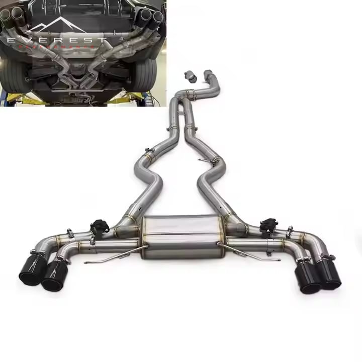 Tuning Exhaust System Auto Performance Parts for BMW B58 G20 M340/M340I 3.0T Catback Exhaust Muffler with Valves