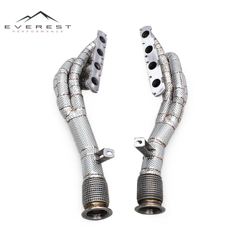 4 to 1 Header Manifold for AUDI R8 V8 4.2L 2007-2016 Performance Car Stainless Steel Pipes Exhaust System Dynamic Sound