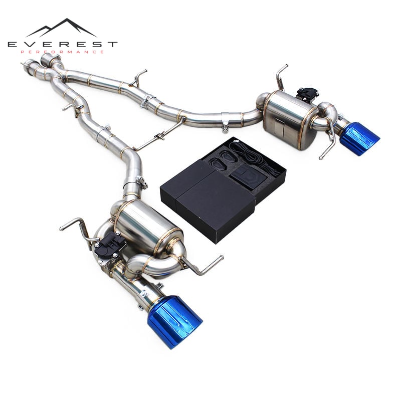 Exhaust Pipe System for Mercedes-Benz SLK280/SLK300/SLK350 R171 3.0L/3.5L 2004-2011 Stainless Steel Catback Muffler