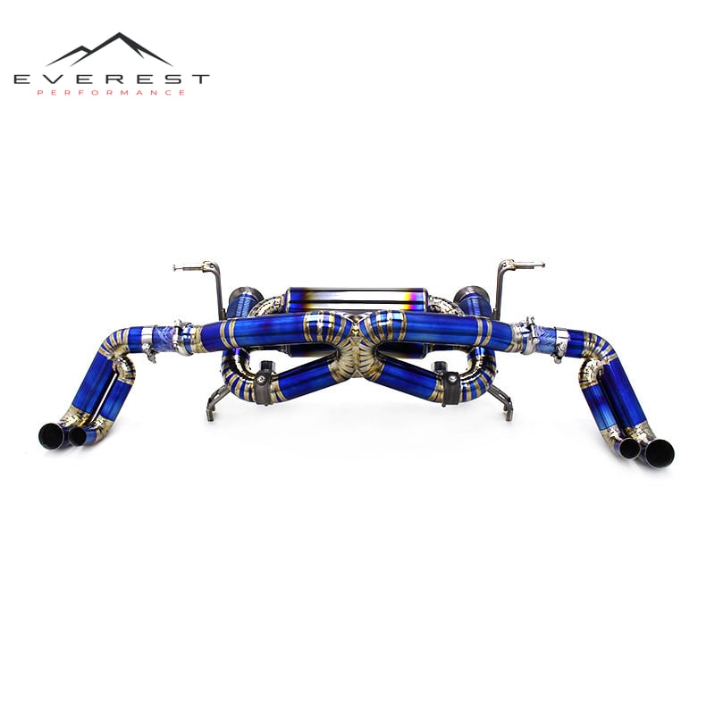 Sport Exhaust Pipe for Audi R8 V8 4.2L 2007-2013 High Performance Titanium Lightweight Catback Axle Back Muffler System