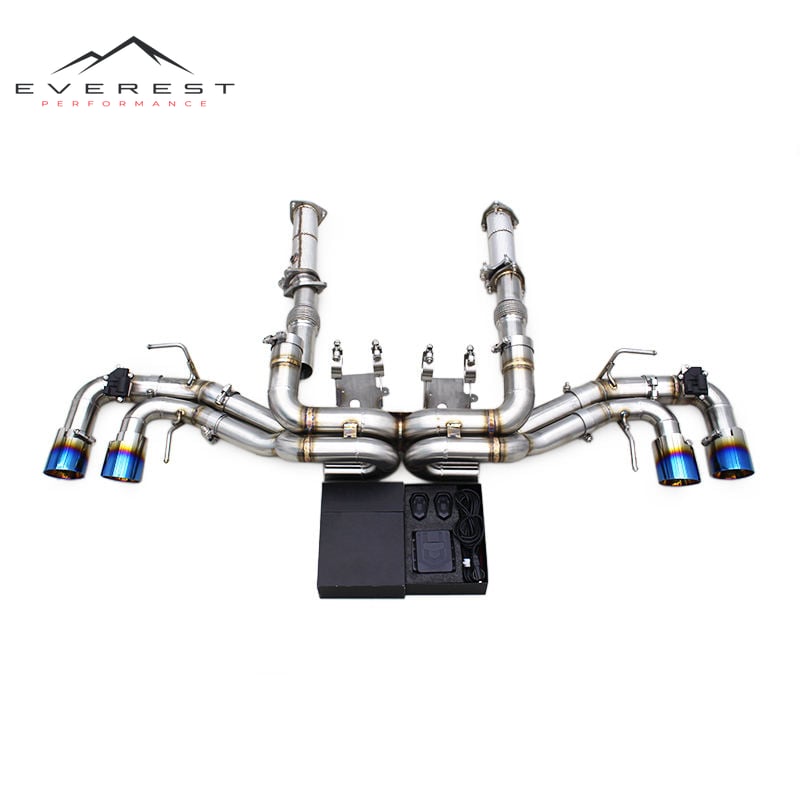 Stainless Steel Exhaust Pipe System for Chevrolet Corvette C8 2019-2025 Racing Car Valvetronic Catback Exhaust Muffler