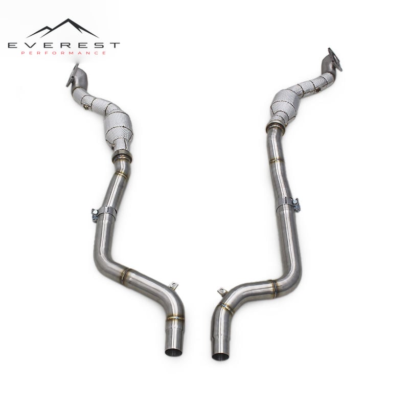 Exhaust Downpipe for Dodge Challenger 3.6L 2015-2023 304Stainless Steel Catted Pipe Car Exhaust System