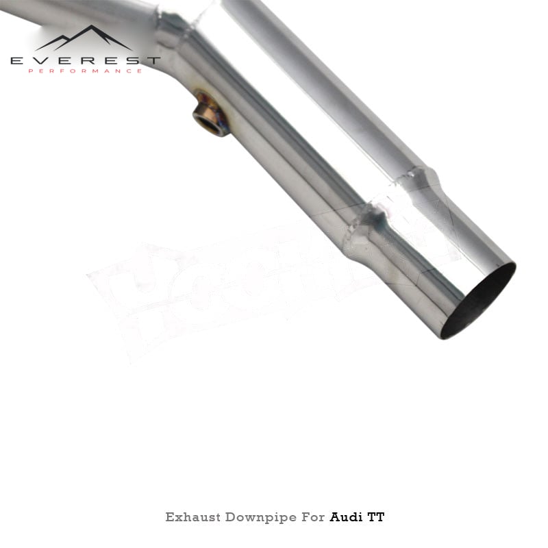 Stainless Steel Free Flow Downpipe Exhaust for Audi TT MK1 Type 8N 1.8T 1998-2006 Racing Car with Heat Shield System