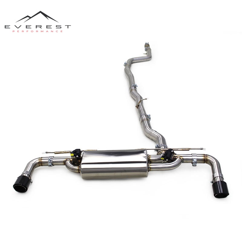 Stainless Steel Exhaust for BMW 530/530i/540/540i G30/G38 2.0T B48 2017-2023 Escape Muffler Catback Dual Outlet