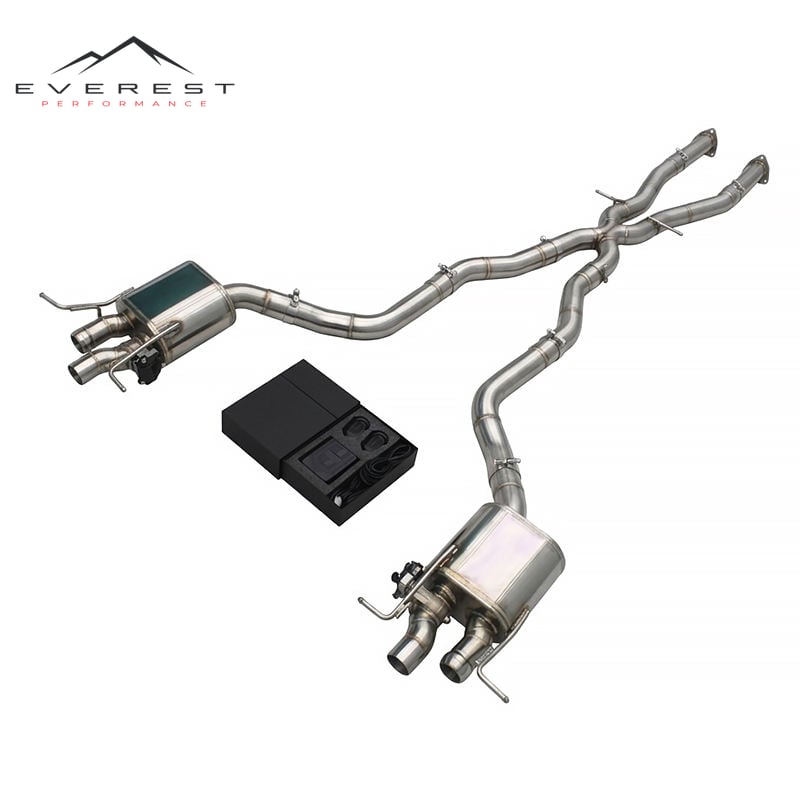 Racing Stainless Steel Catback Exhaust for Bentley Continental GT C/GTC V8 4.0T 2014-2017 Exhaust Pipe Valve Muffler