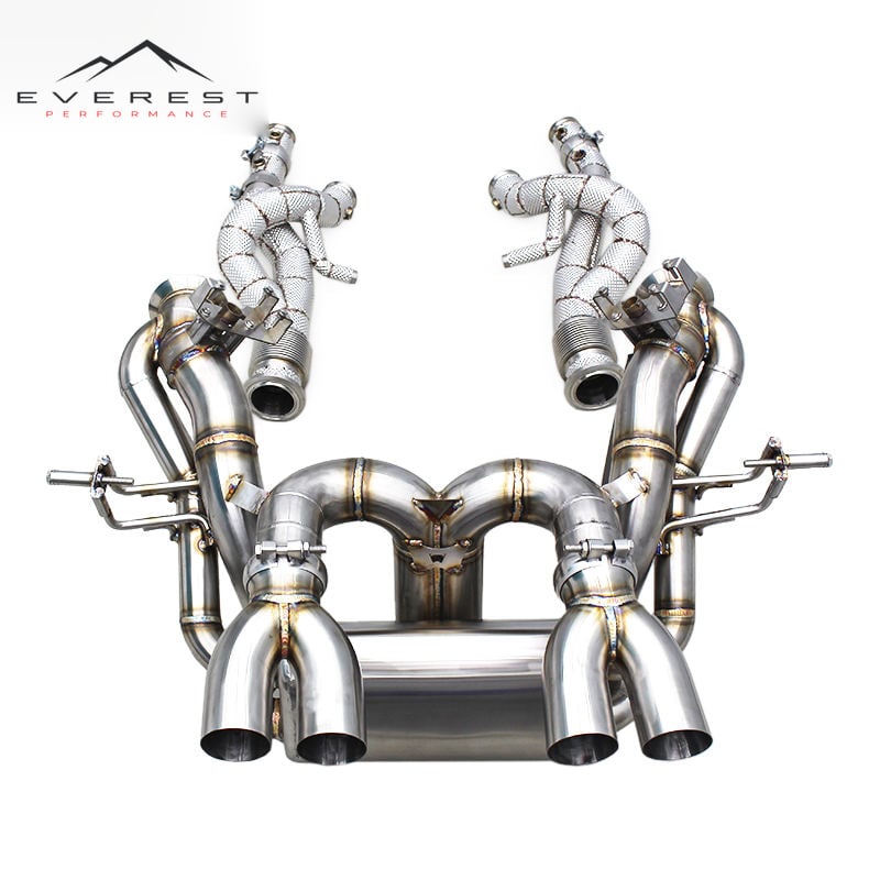 Stainless Steel Catback Exhaust System for 2023-2025 for Lamborghini Revuelto 6.5L V12 Premium Exhaust Pipes