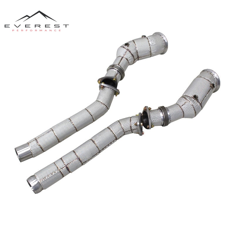 Exhaust Downpipe for Aston Martin DB11/DBS Vantage V12 5.2L 2017-2024 Stainless Steel Exhaust Pipe Car Exhaust System