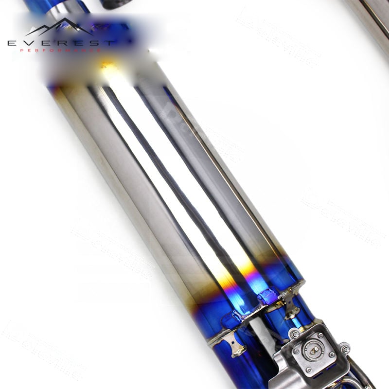 Titanium Alloy Exhaust Pipe for Mercedes-Benz G63 AMG W464 4.0T 2019-2023 Axle Back Valve Muffler