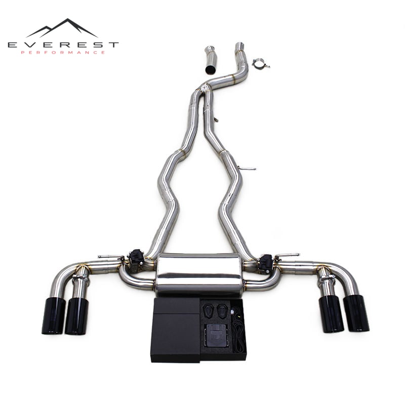 SS304 Exhaust Pipe System for BMW Z4 G29 M40i 3.0T 2019-2024 Valvetronic Muffler Catback Exhaust Four Outlet Nozzle