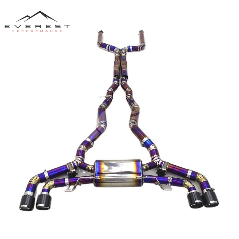 Valvetronice Exhaust for BMW X5/X6 B58 3.0T G05/G06 Titanium Exhaust Pipe Muffler Electric Valve Exhaust