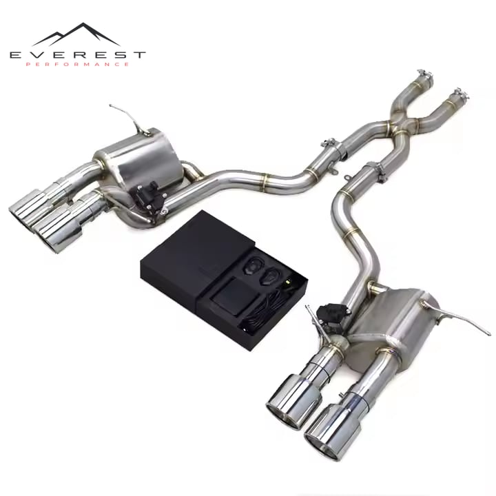 Axle Back for Maserati Quattroporte Duoselect 4.2 2004-2011 Stainless Steel Exhaust Pipe Valvetronic Muffler