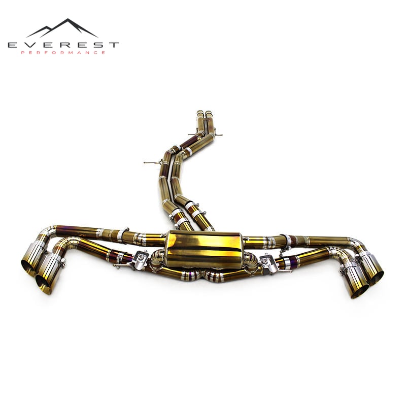 Custom Catback Exhaust for Lamborghini URUS 4.0 2018-2023 Race Sport Car Titanium Pipe with Original Valve Exhaust System