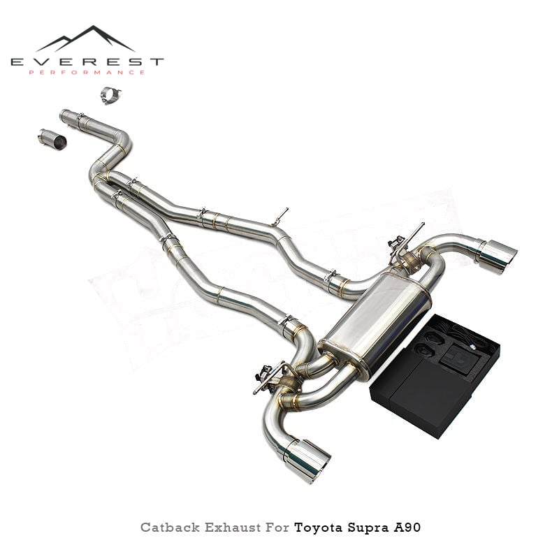 Racing Car Sport Exhaust System for Toyota Supra A90 3.0T 2020-2023 304 Stainless Steel Muffler Pipes with Valved Control