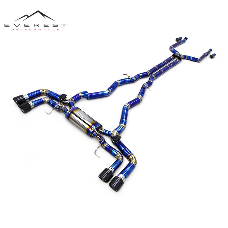 Racing Titanium Valvetronic Catback Exhaust Pipes System for BMW M850i V8 4.4T 2019-2023 Coupe Car Parts Valved Muffler Exhaust