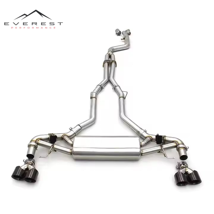 Tig Weld Catback for BMW X5 G05 3.0T 2019-2023 Valvetronic Muffler Stainless Steel Exhaust System