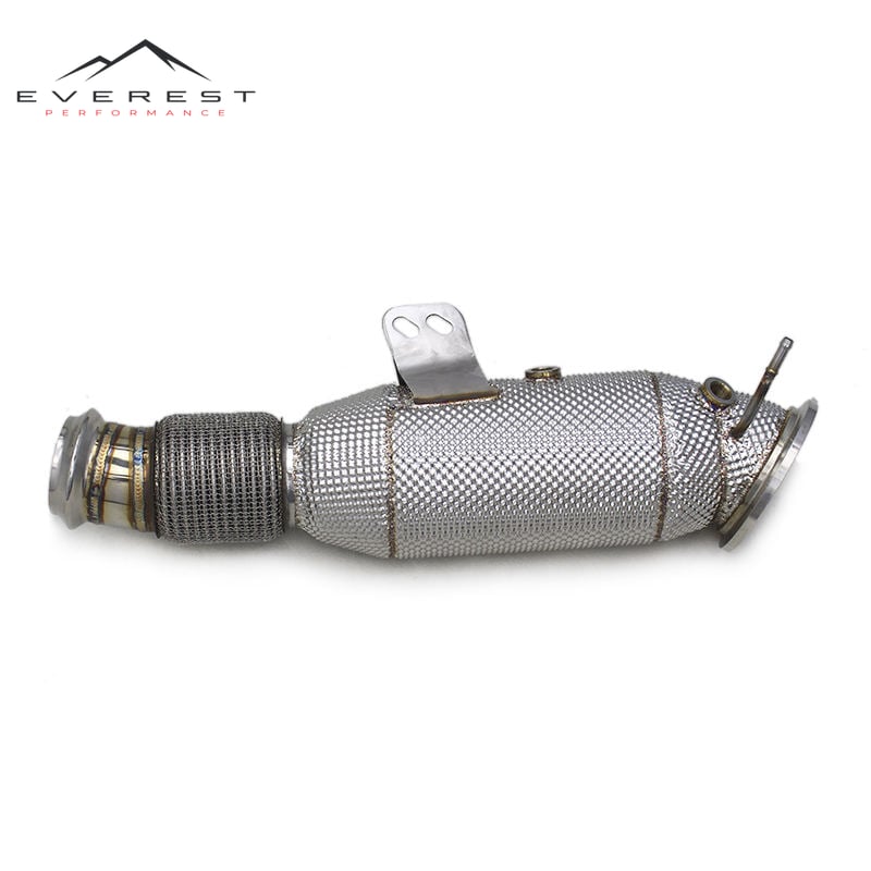 Stainless Steel Exhaust Pipes for BMW M240/M240i F22/G42 3.0T Heat Shield Exhaust Downpipe Car Exhaust