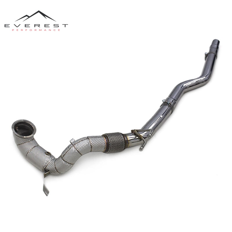 Performance Stainless Steel Exhaust Downpipe for VW Golf 8R 2019-2023 Stainless Steel Exhaust Pipes Car Exhaust System