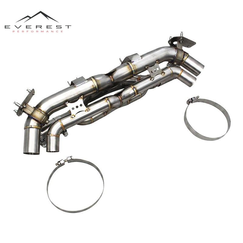 Valvetronic Exhaust for Porsche 911/992/992.1 Turbo S/Carrera S 3.0T/3.8T 2019-2024 Stainless Steel Exhaust Pipe