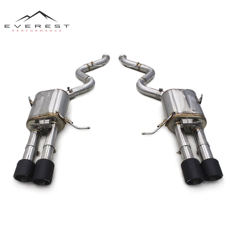 Exhaust Axle Back for BMW M3 E90/E92/E93 4.0L 2008-2013 Stainless Steel Pipes Vacuum Valve Muffler Catback