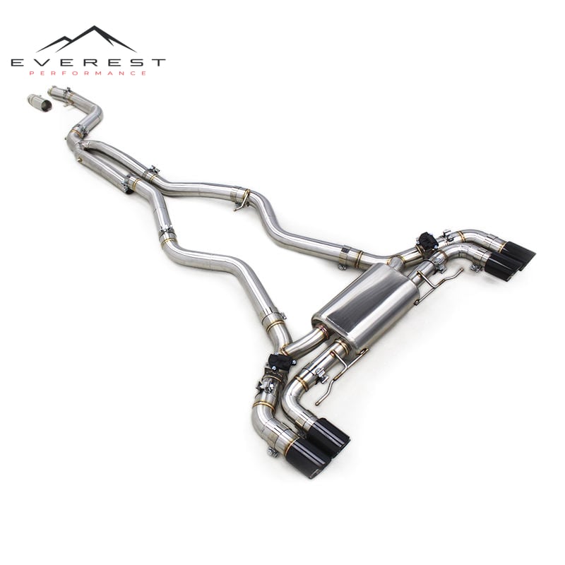 Valvetronic Catback Muffler for BMW M340i/M440i 3.0T 2019-2023 Stainless Steel Deep Sound Exhaust System With OPF