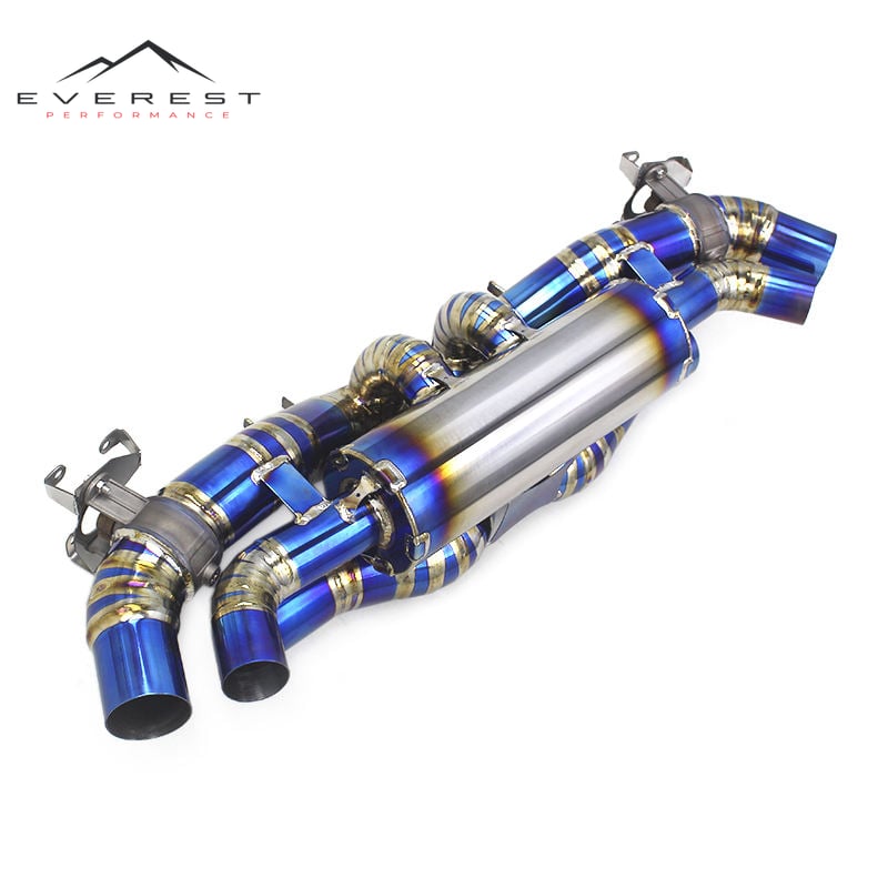 Catback Exhaust for Porsche 911 992 3.0T 2019-2024 Race Sport Car Escape Titanium Pipe Muffler Valvetronic Exhaust System