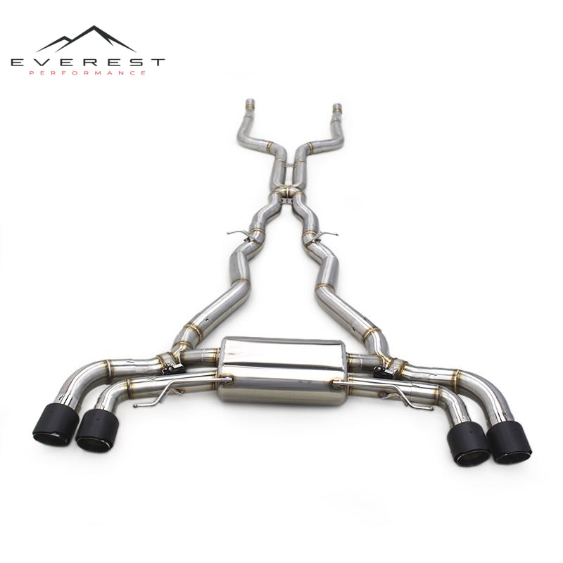 Custom Valvetronic Catback Exhaust for BMW M550 M550i G30 N63 4.4TT 2017-2022 Tuning Stainless Steel Pipe Muffler Exhaust System