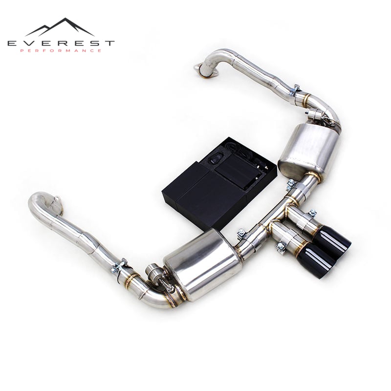 Performance Car Exhaust System for Porsche 981 Cayman/Boxster 2.7/3.4 2012-2015 Stainless Steel Exhaust Pipe Muffler Valve