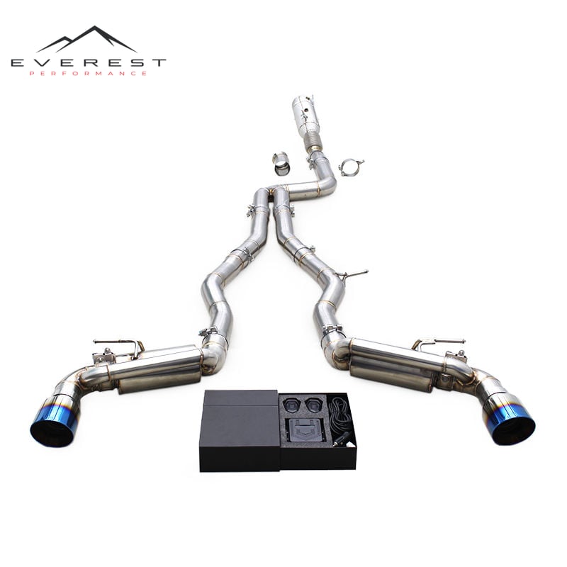 Catback Exhaust Downpipe for Toyota Supra A90/A91 MK4/MK5 3.0T 2020-2025 Stainless Steel Muffler Exhaust Pipe With OPF