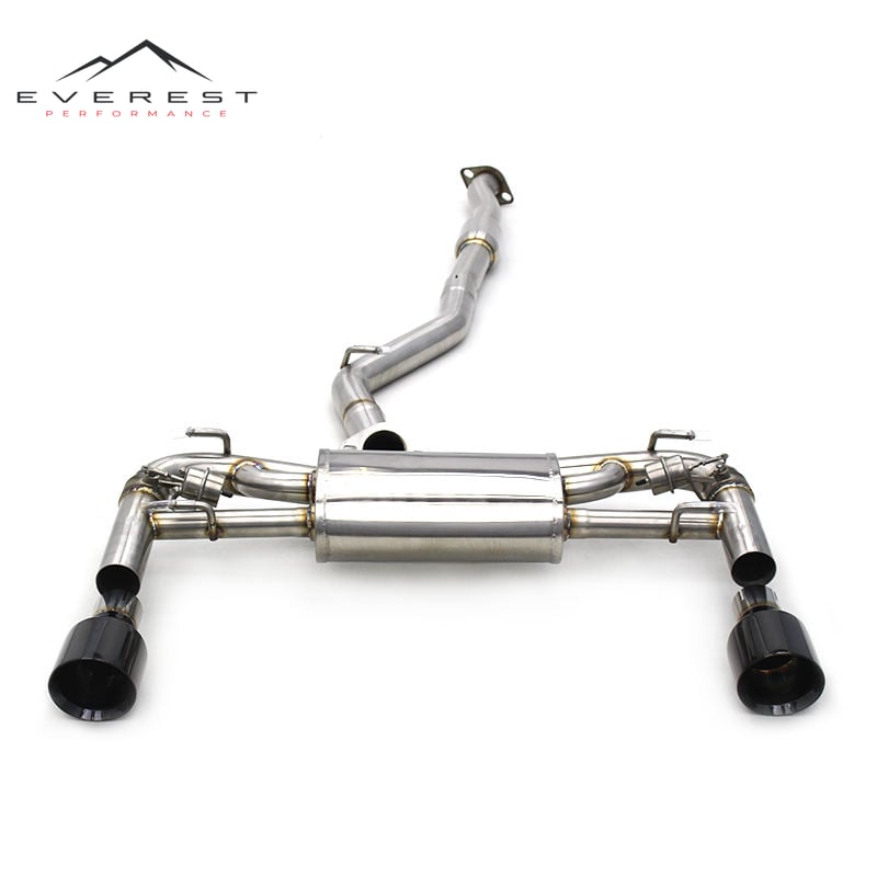 Catback Exhaust System for Subaru Brz 2.0 2012-2023 Stainless Steel Vacuum Valve Muffler Straight Pipes
