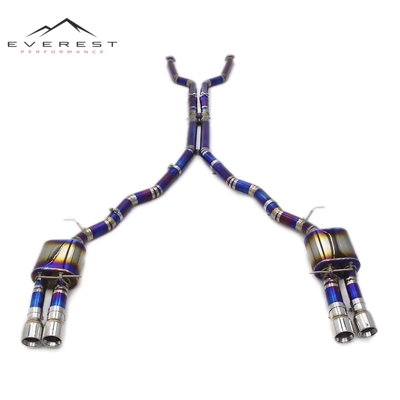 Exhaust System for BMW M6 E63 V10 5.0L 2006-2010 Titanium Exhaust System Exhaust Manifold Header