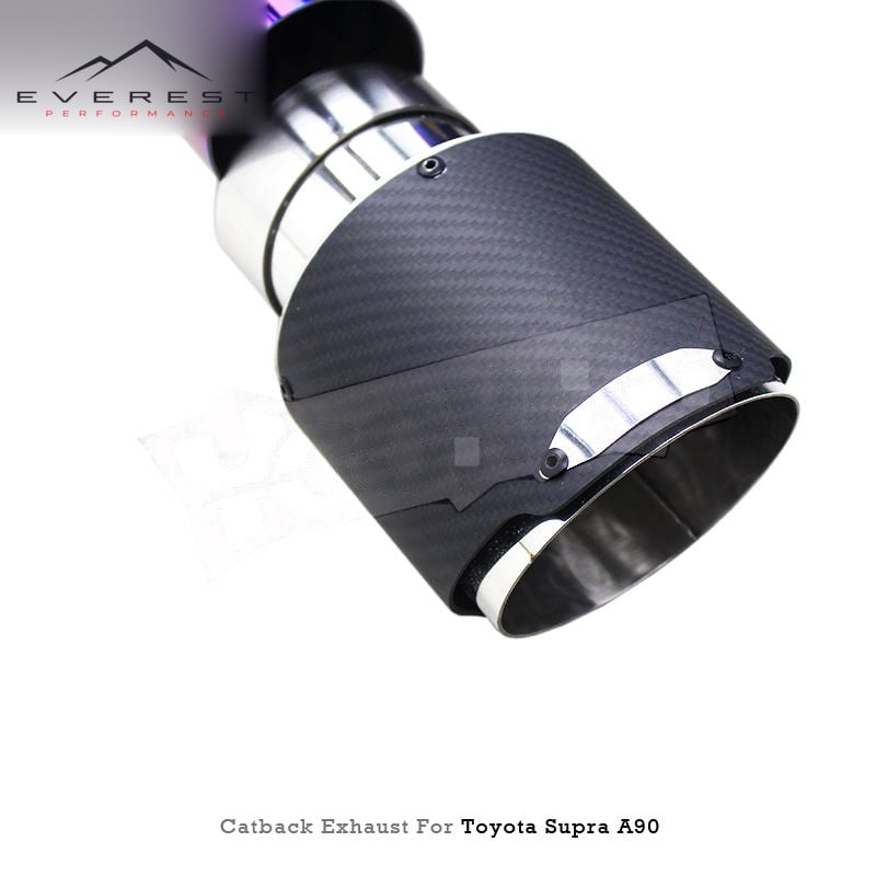 Titanium Exhaust Pipe System for Toyota SUPRA A90 3.0T 2017-2023 Vacuum Valve Muffler with Remote Controller Kit System