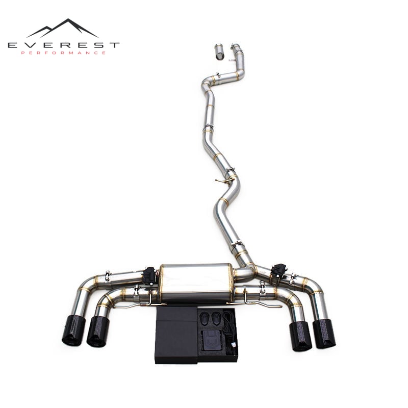 SS304 Exhaust Pipe System for BMW M340 M340i G20 B58 3.0T 2020+ Valvetronic Catback Exhaust With Remote Control